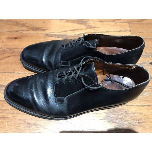 Cheaney of England Mens Black Work Dress Shoes US 8 UK 7.5 main image 6